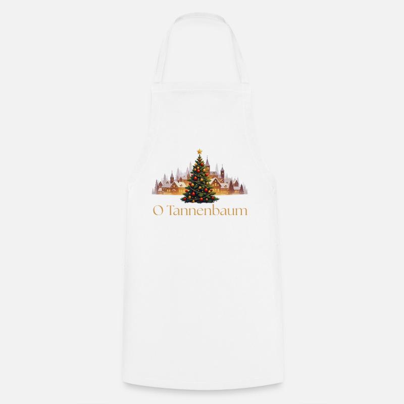 Sapin - Tablier de cuisine - blanc
