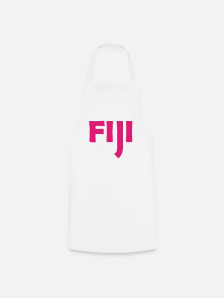 Fiji - Fidschi - Inseln - Pazifik - Südsee - Kochschürze - Weiß