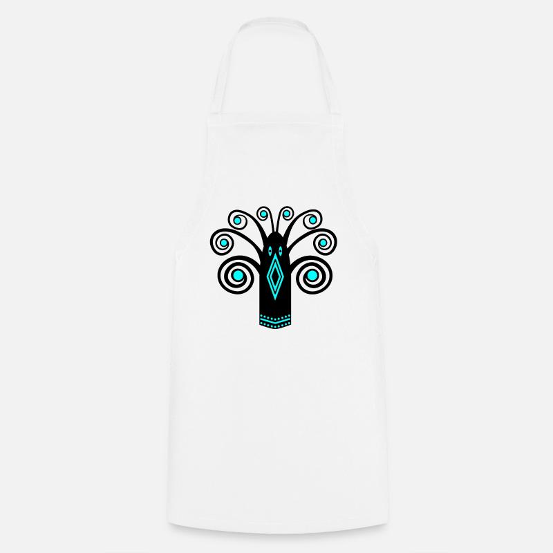 Bird graphic - Cooking Apron - white