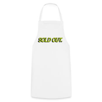 Sold Out - Cooking Apron - white - Front - AI Model Male 185 dark (185cm)
