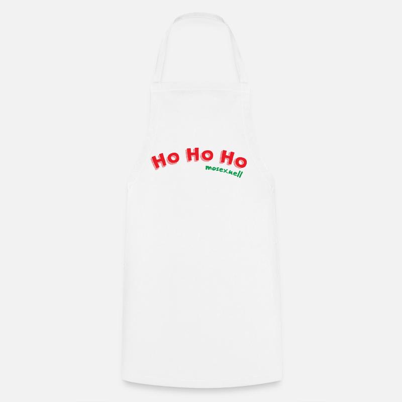 Ho Ho Ho mosexual - Cooking Apron - white