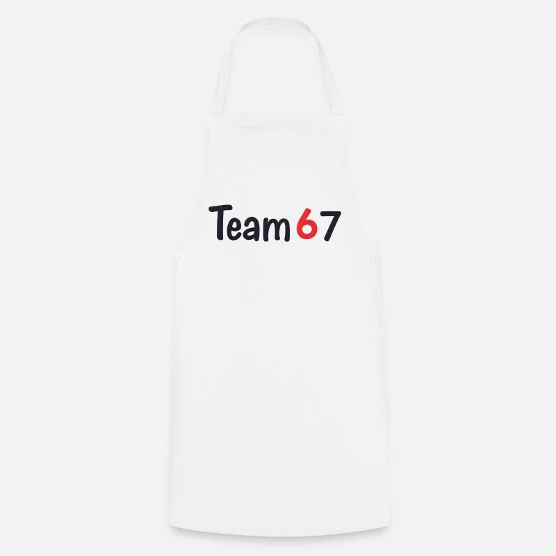 Team 6 7 – Collective Text Design - Cooking Apron - white