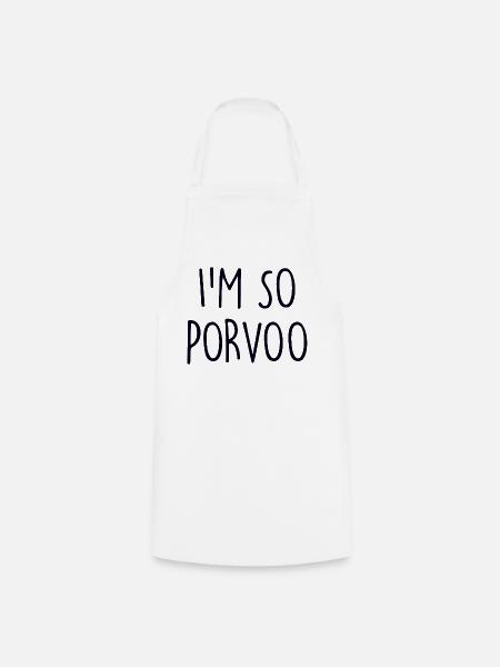 Porvoo Finland Finnland - Kochschürze - Weiß