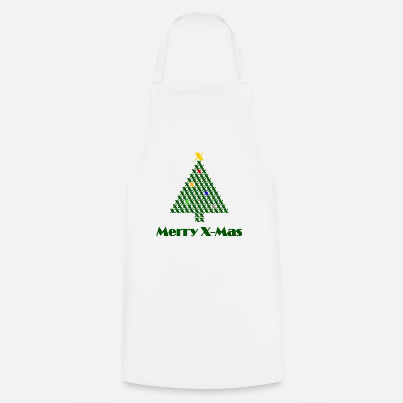 Merry X-Mas! - Cooking Apron - white