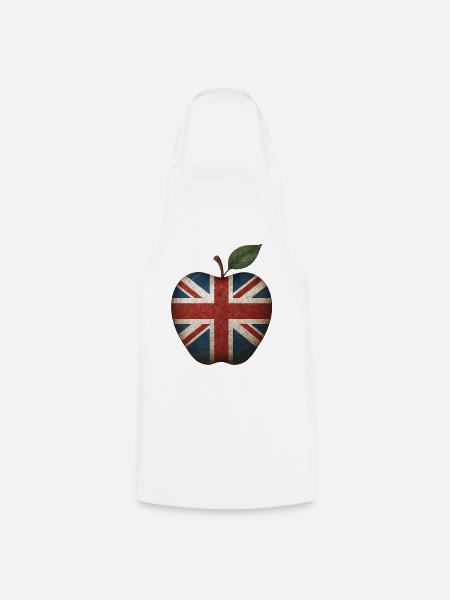 Großbritannien England - Kochschürze - Weiß