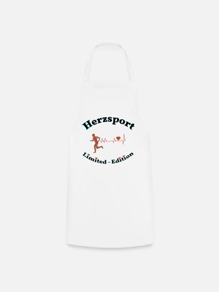 Sports cardiaques - Tablier de cuisine - blanc
