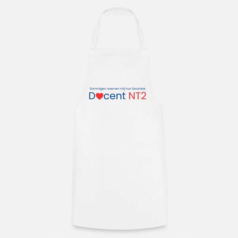 Professeur préféré de NT2 - Tablier de cuisine - blanc