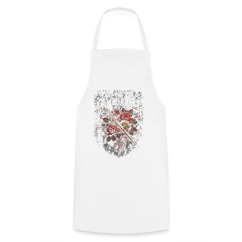 Dark Romance Booktok Tell Me I'm A Good Girl - Cooking Apron - white - Front - AI Model Male 185 dark (185cm)