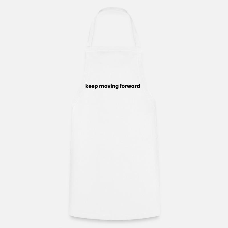 Continue d’avancer - Tablier de cuisine - blanc