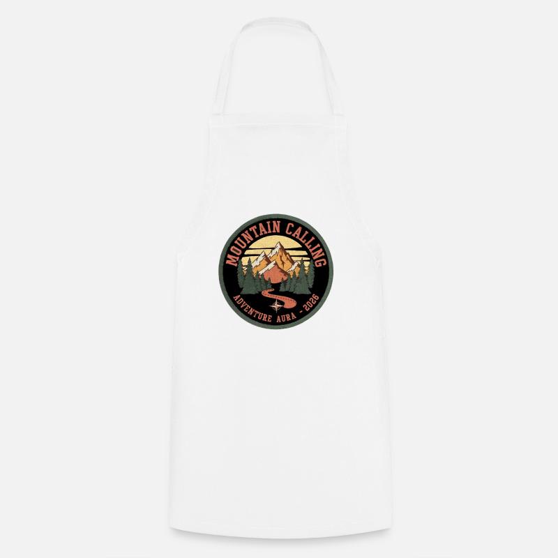 Mountain Call Patch: Adventure Aura 2026 - Cooking Apron - white