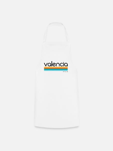 Valencia - Spain - Spanien - Espana - Kochschürze - Weiß
