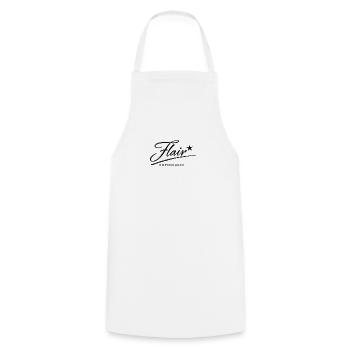 Flair-Kopenhagen-Logo - Kochschürze - Weiß - Vorne - AI Model Male 185 dark (185cm)