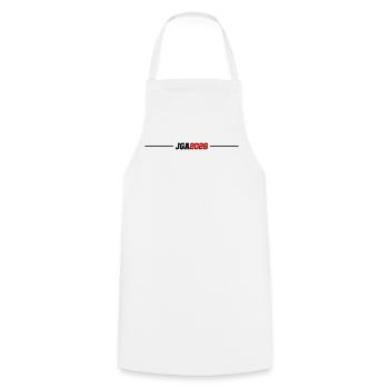 JGA 2026 - Tablier de cuisine - blanc - Devant - AI Model Male 185 dark (185cm)
