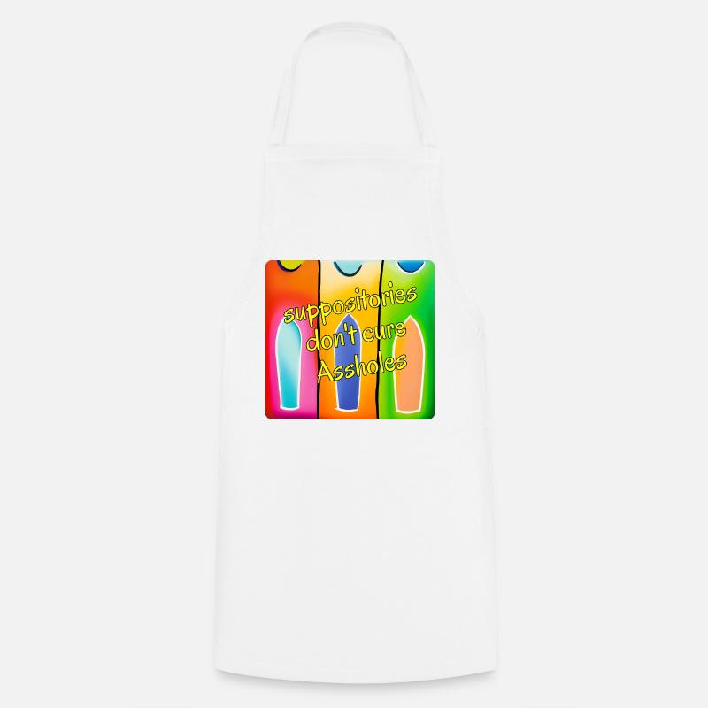 Suppo.EN - Cooking Apron - white