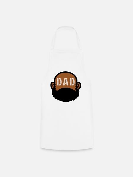 DAD BEARD - Kochschürze - Weiß