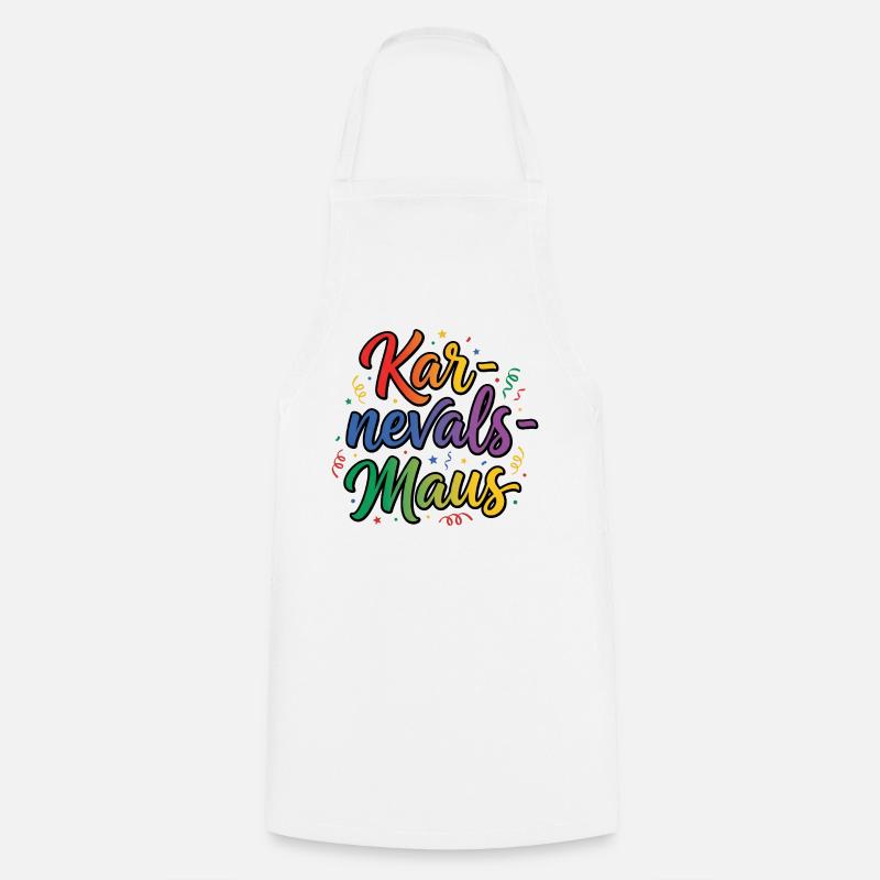 Carnival Mouse Cologne Carnival Mouse - Cooking Apron - white