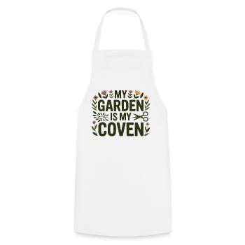 Spécialiste botanique clinique certifié en vêtements - Tablier de cuisine - blanc - Devant - AI Model Male 185 dark (185cm)