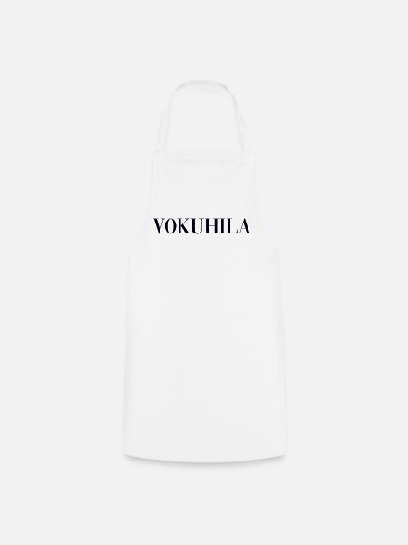 Vokuhila - Kochschürze - Weiß