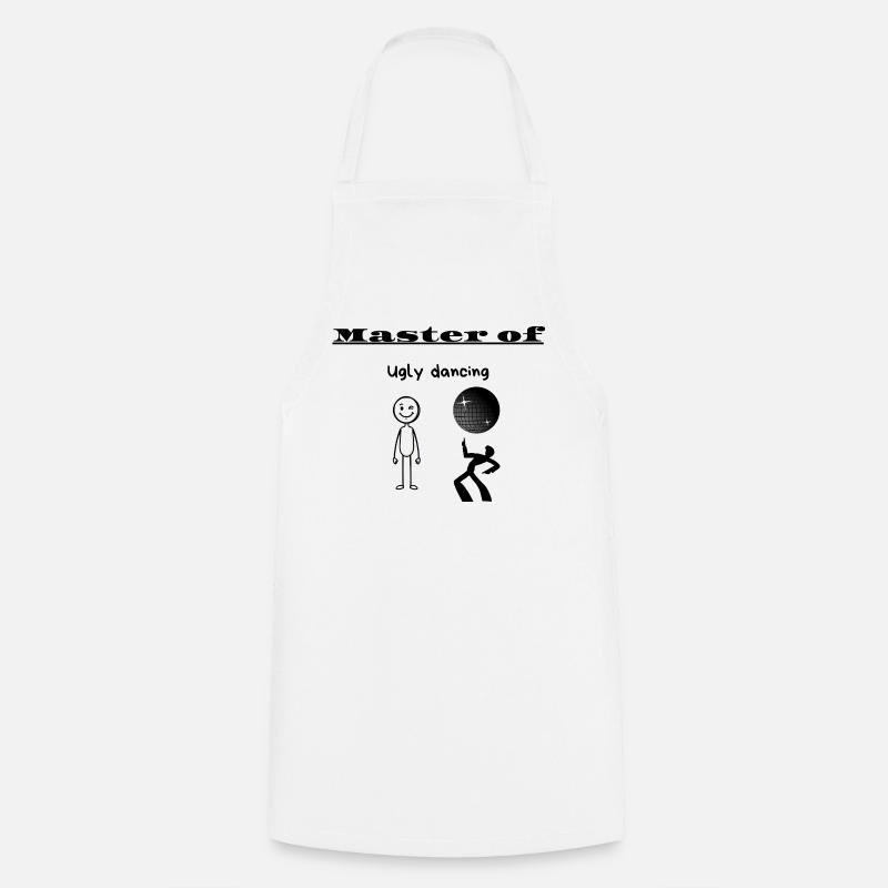 Master of Ugly dancing - Cooking Apron - white