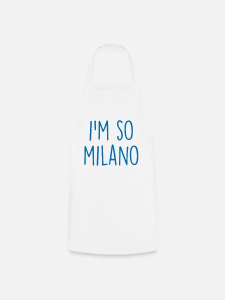 Milano Mailand - Kochschürze - Weiß