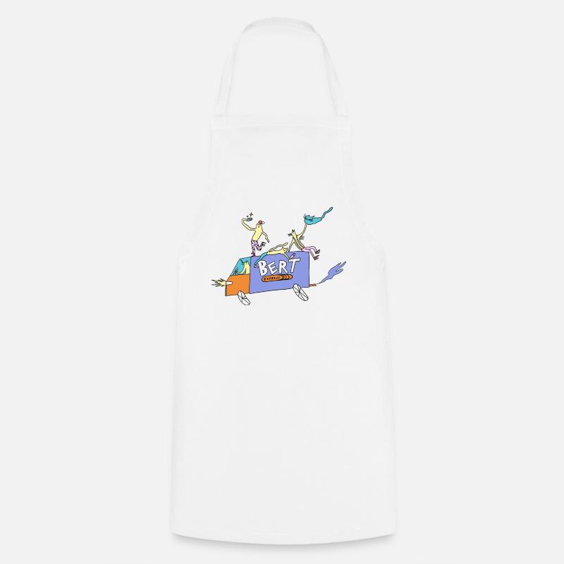 Bert_Express - Tablier de cuisine - blanc