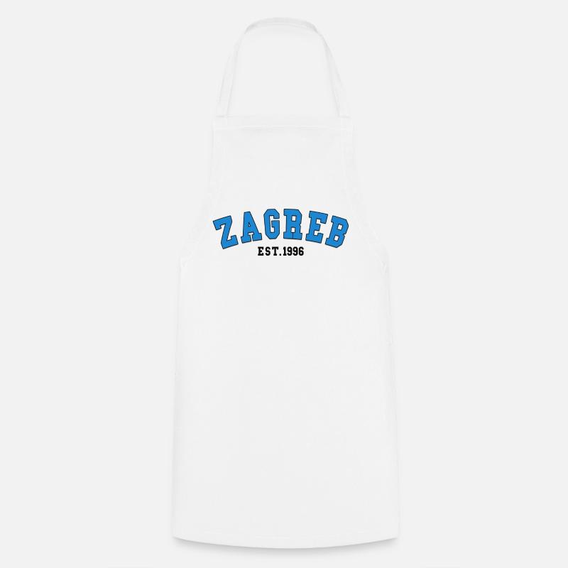 Zagreb Est. 1996 - Cooking Apron - white