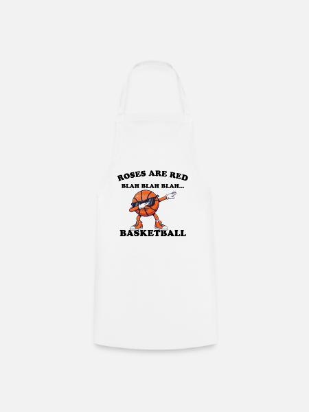 Roses are red – Basketball - Kochschürze - Weiß