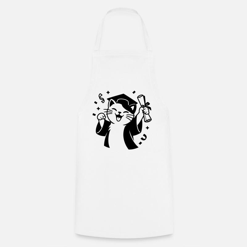 Diplôme Cat - Tablier de cuisine - blanc