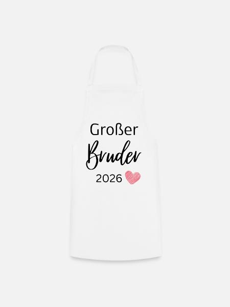 Großer Bruder 2026 - Kochschürze - Weiß