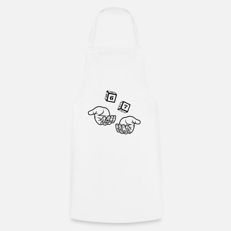 67 Six Sept - Tablier de cuisine - blanc
