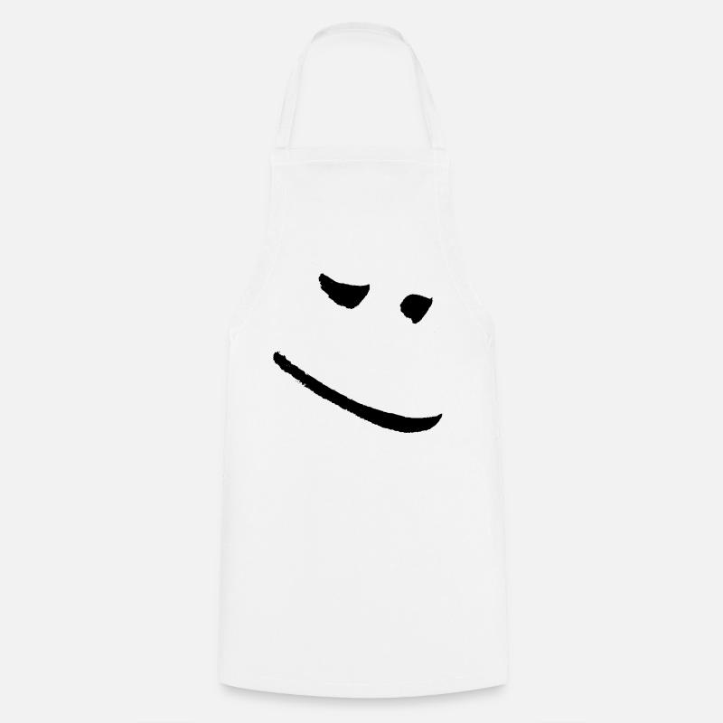 good mood - Kochschürze - Weiß
