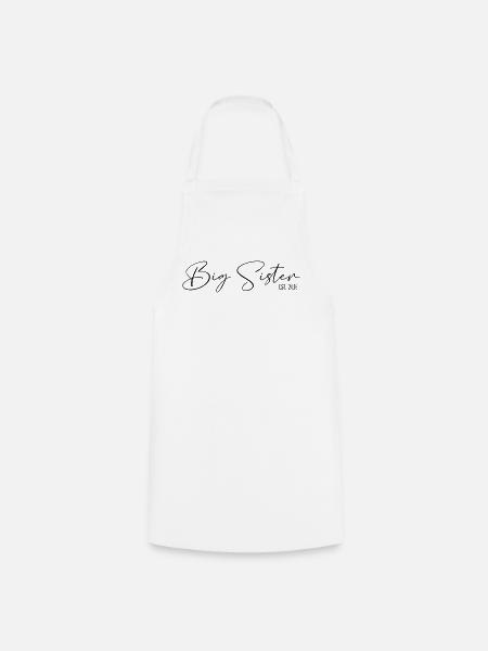 Big Sister est 2026 - Cooking Apron - white