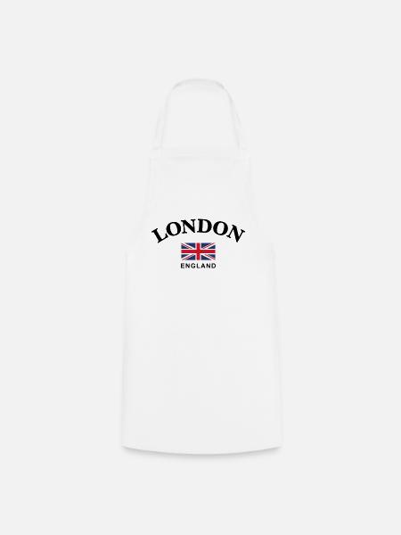 London, England - Kochschürze - Weiß
