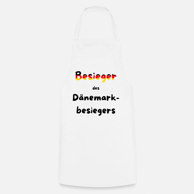 Vainqueur du Danemark Vainqueur - Handball - Tablier de cuisine - blanc