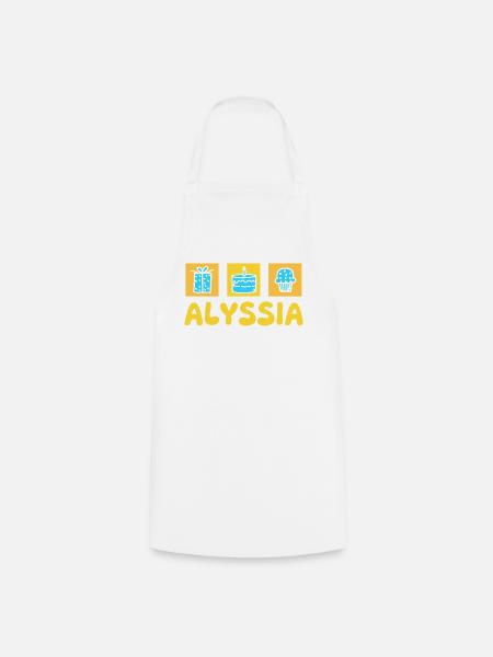 Alyssia - Kochschürze - Weiß