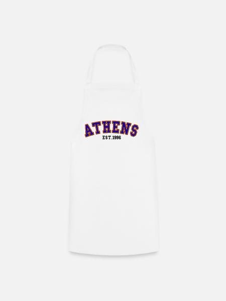 Athen gegründet 1996 - Kochschürze - Weiß