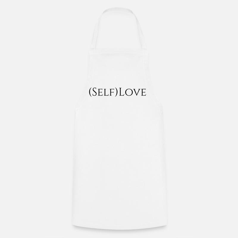 Selbstliebe - Kochschürze - Weiß
