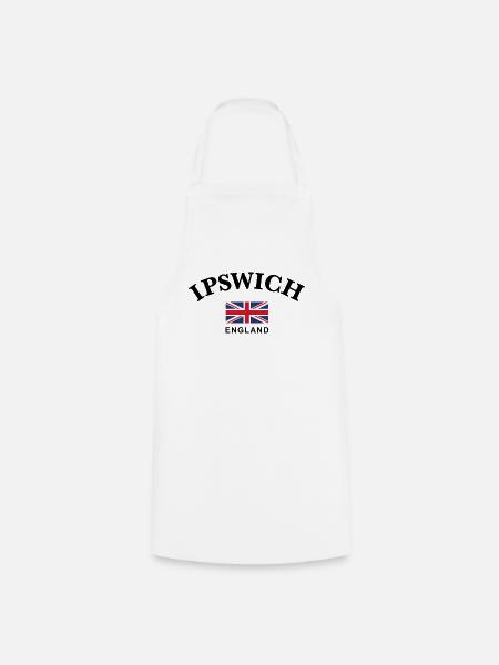 Ipswich, England - Kochschürze - Weiß