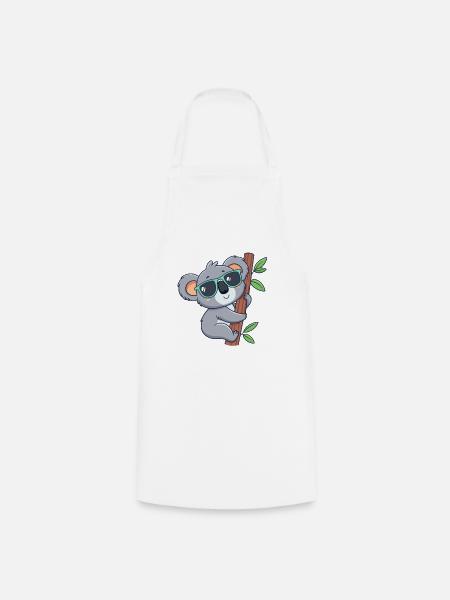 Koala Trendy Sonnenbrille - Kochschürze - Weiß