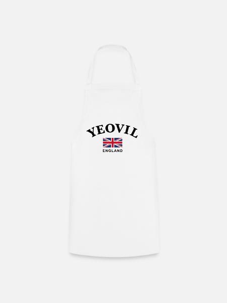 Yeovil, England - Kochschürze - Weiß