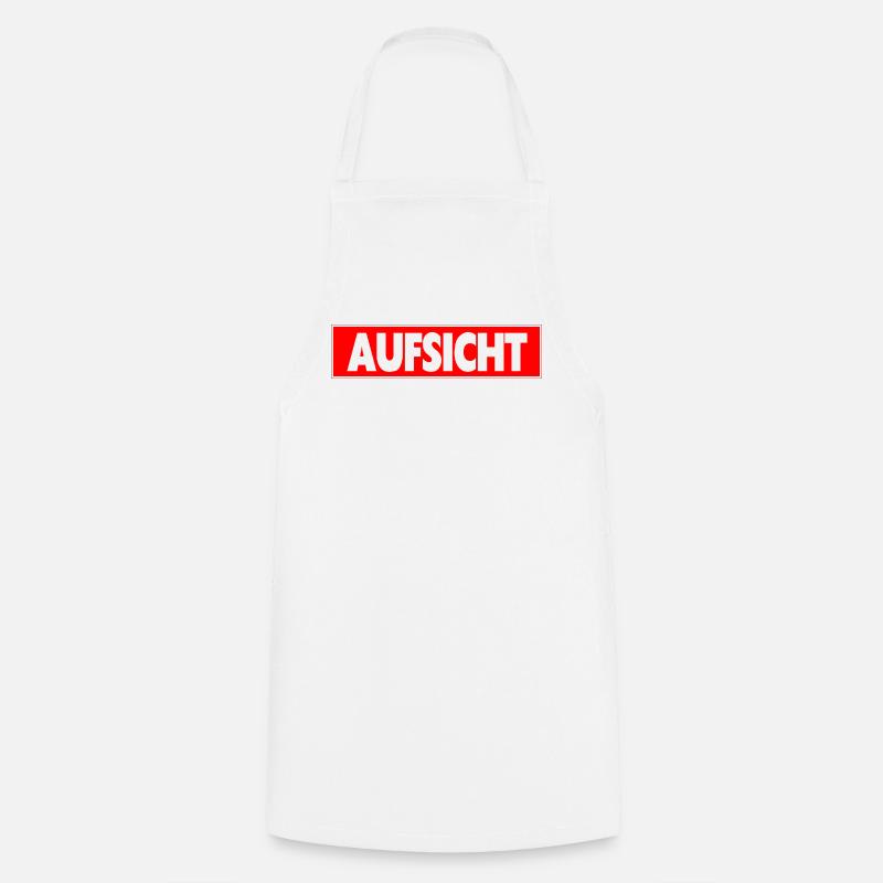 Supervision - Tablier de cuisine - blanc