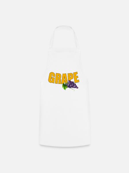 GRAPE - Kochschürze - Weiß