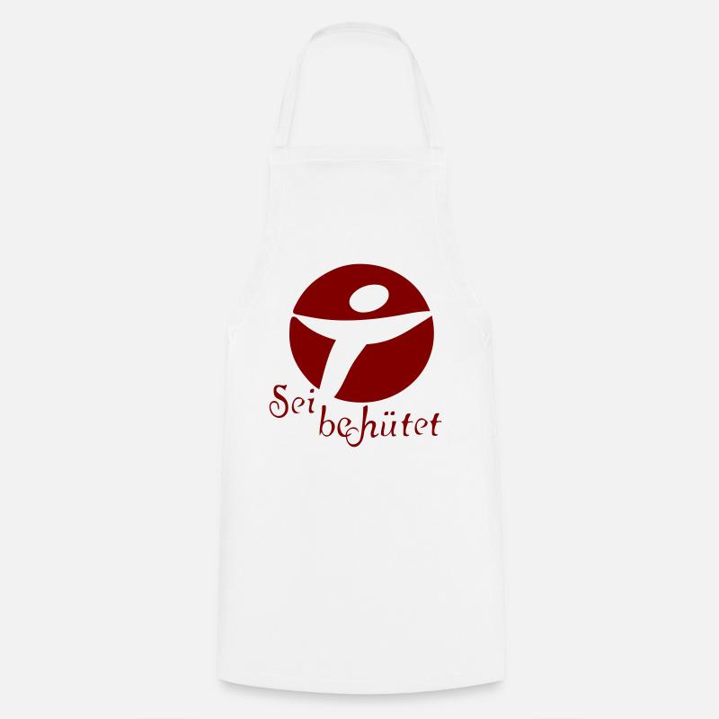 Christus sei behütet  - Kochschürze - Weiß