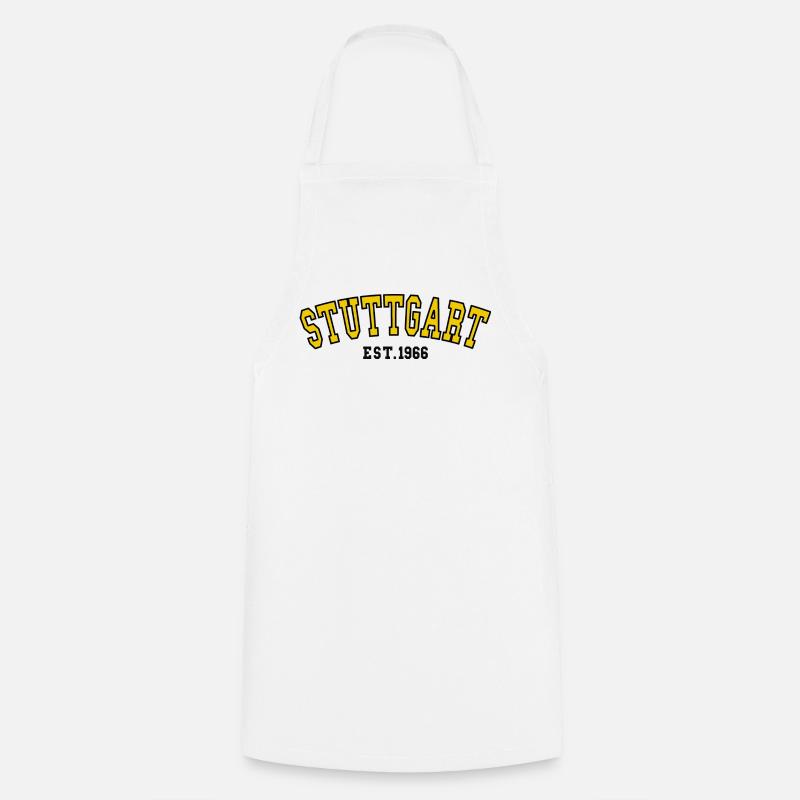 Stuttgart Est. 1966 - Cooking Apron - white