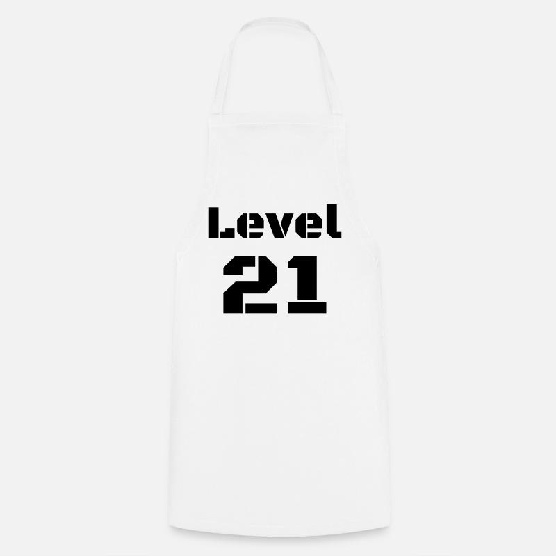 Level 21 - Cooking Apron - white