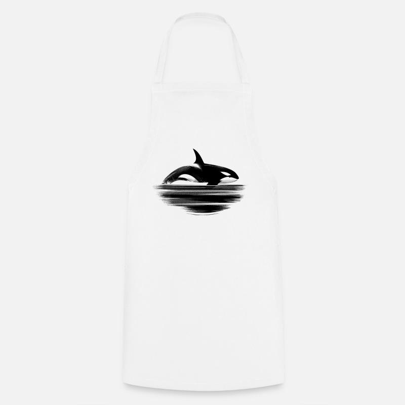 Orca - Kochschürze - Weiß