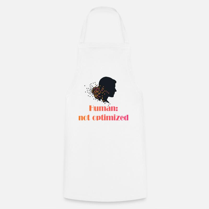 Not Optimized - Cooking Apron - white