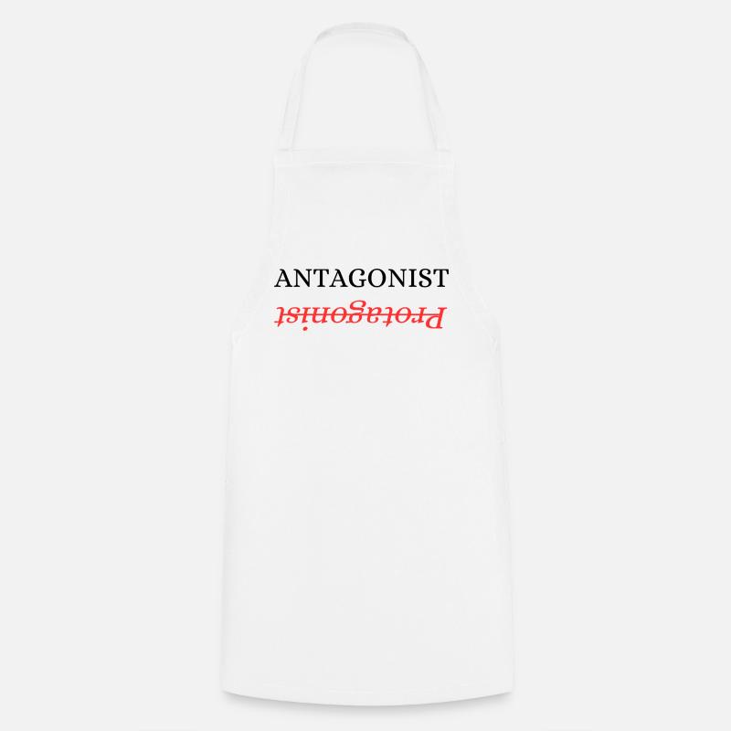 Antagonist-Protagonist - Kochschürze - Weiß