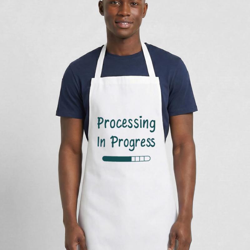 Processing In Progress Loading Bar Statement Cooking Apron