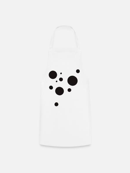 Dots - Kochschürze - Weiß